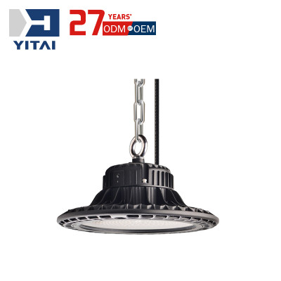 Yitai Customized CNC Machining Aluminum Alloy Die Casting Industrial 100W UFO LED High Bay Light Housing