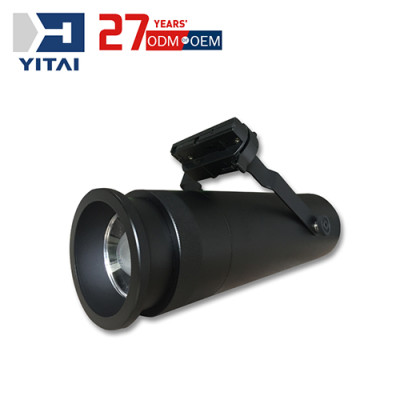 Yitai Customized CNC Machining Aluminum Alloy Die Casting LED Track Lamp/ Track Light Housing