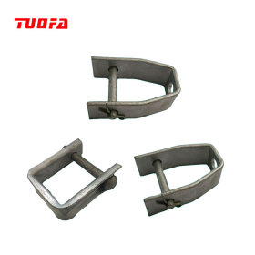 High quality hot dip galvanized D insulator bracket/D iron bracket for electric power accessories / cable fitting