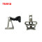 Electric power line fittings preformed suspension clamp