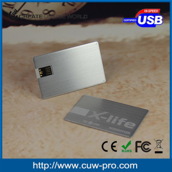 metal business card usb stick for promotion