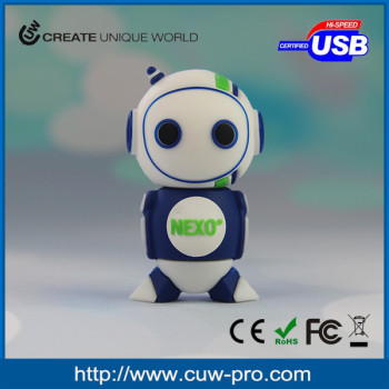 Best selling individual robot usb flash memory for intelligence industry