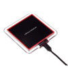 square wireless charger pad with LED around for mobile phones