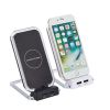 standing wireless charger with 2 usb outports