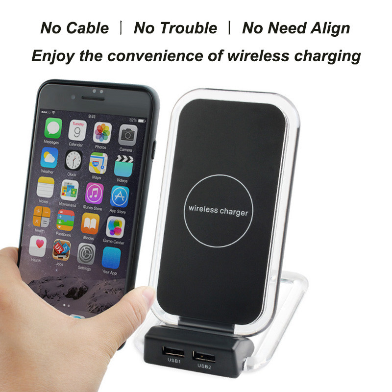 wireless charging phone holder