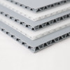 Durable polypropylene honeycomb panel for turnover boxes