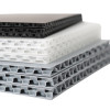 Durable polypropylene honeycomb panel for turnover boxes