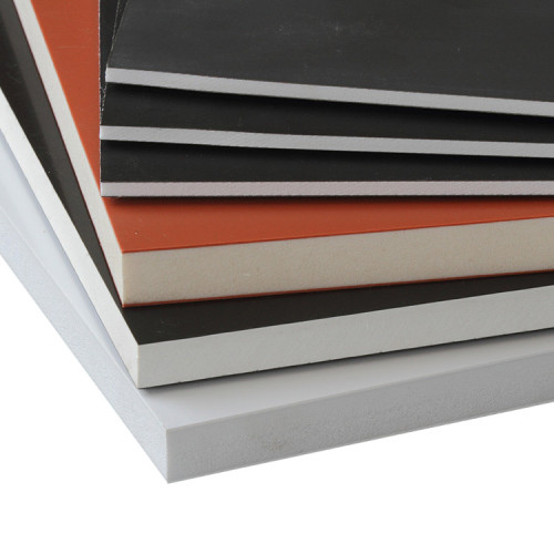 High glossy Super Rigidity Board,  PVC Co-extruded foam board for ambulance cabinet