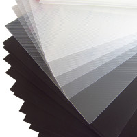 Discount eco-friendly sand finish Polypropylene PP cut furniture laminate sheet for stationery,box of shoes and clothes
