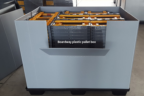 PP honeycomb panel for pallet container