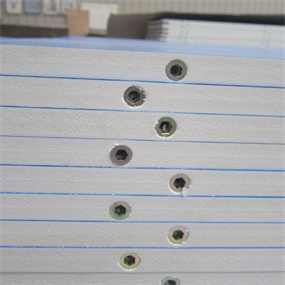 pvc foam board can be drilled