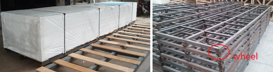 metal pallets for pvc foam board