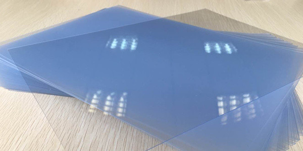 Blue Transparent PVC Sheet
