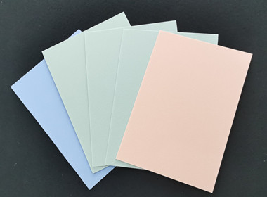 Smooth opaque colored pvc sheet