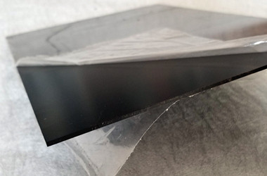 black pvc sheet with protective film