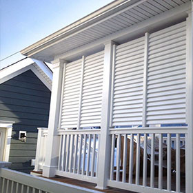 expanded pvc extrusions for shutter