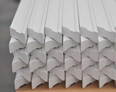 pvc brick mouldings with 45 degree