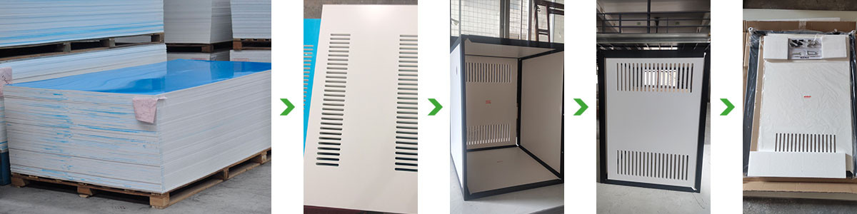 expanded pvc extrusions custom processing