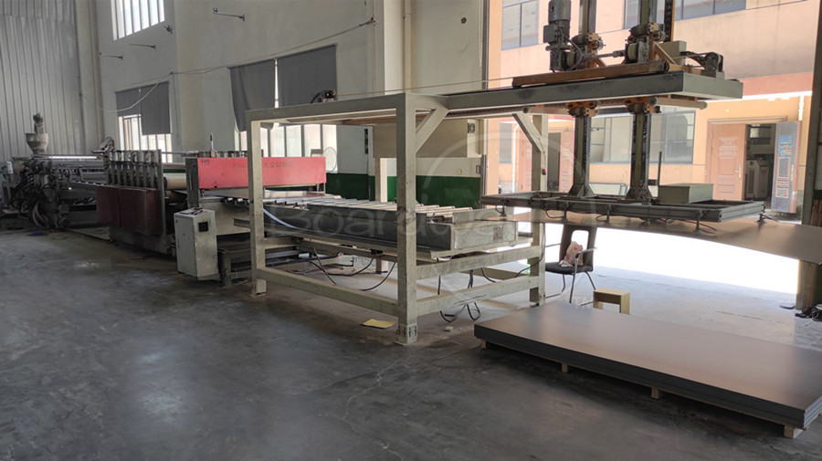 production of grey pvc foam board