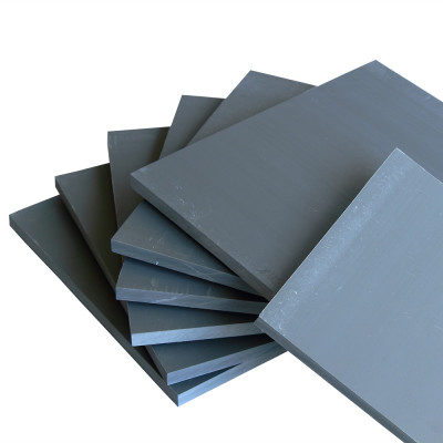 Gray PVC Sheet White PVC Sheet For Chemical Uses Acid Bath Plating Tank