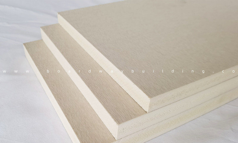WPC foam board for lamination