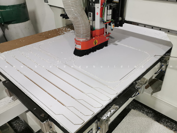 PVC foam board CNC routing
