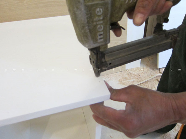 PVC foam board nailing