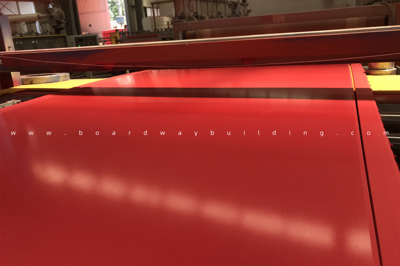 Red PVC Foam Board