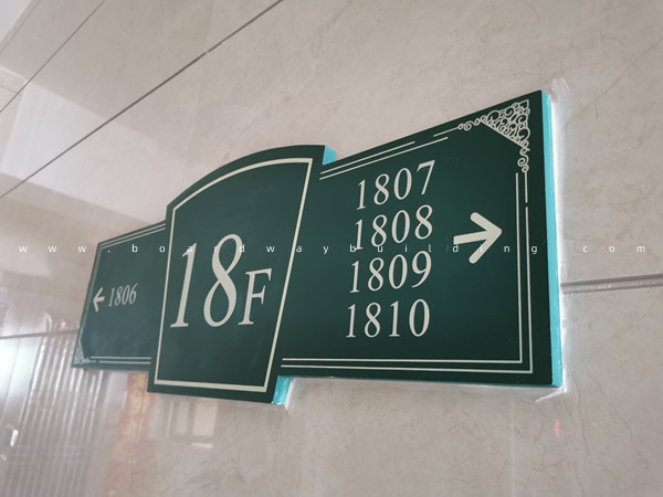 pvc foam board as direction board