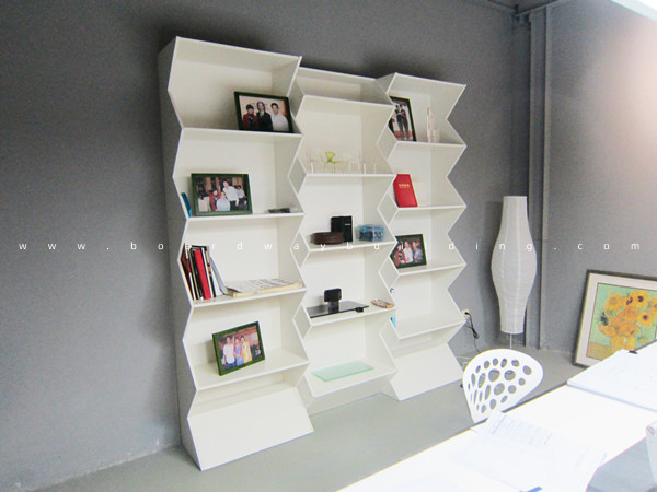 pvc bookcase