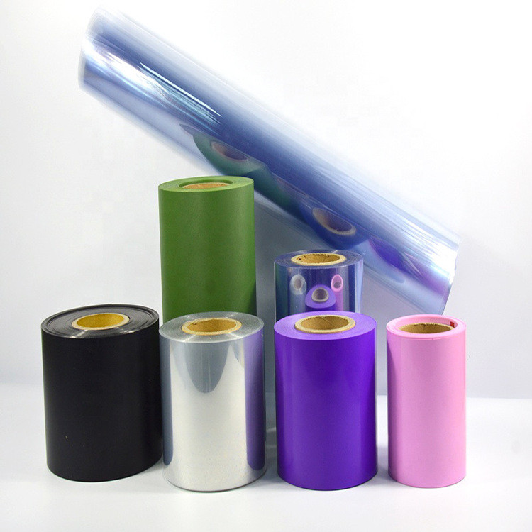 Transparent Rigid Vinyl PVC Film Roll For Thermoforming Blow Molding  Packaging Boxes, Rigid Vinyl PVC Film