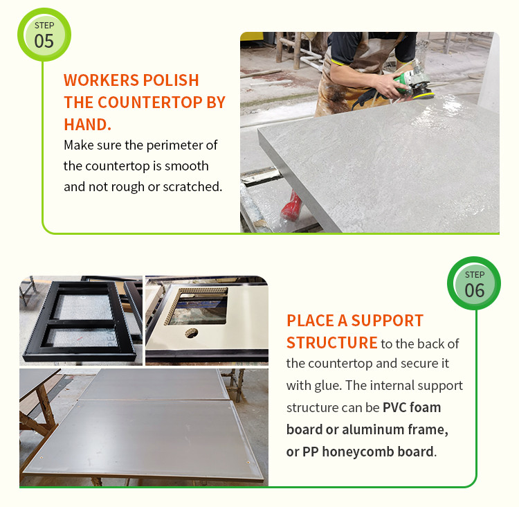 porcelain slab processing