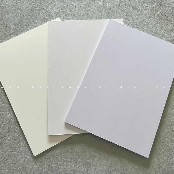 White PVC Foam Board Also Has Different White?