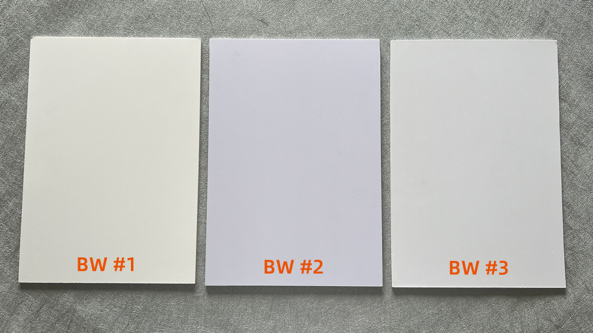 White pvc foam board