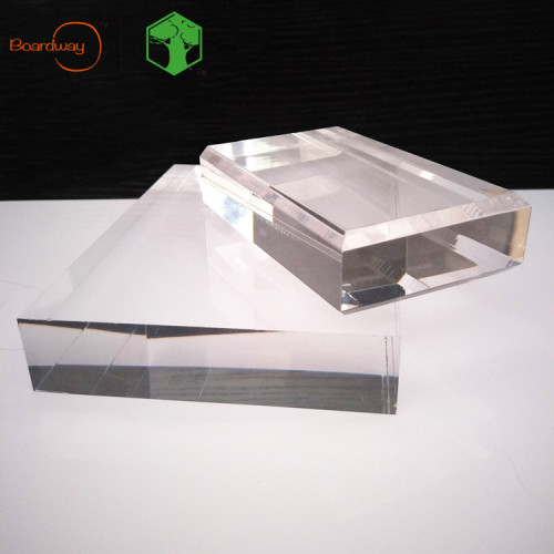 Cast Acrylic Sheet Clear Plexiglass Sheet Transparent Perspex Panel with Protective Paper for Signs Display