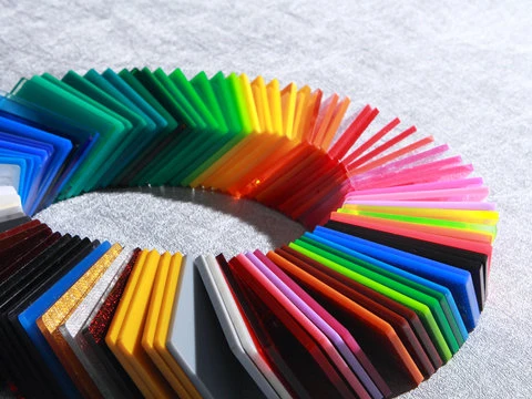colored cast acrylic sheet