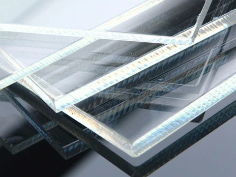 clear plexiglass sheet