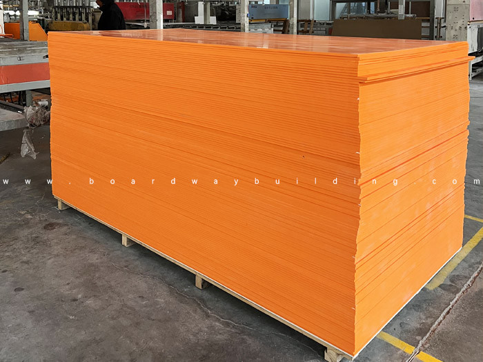Orange PVC Board