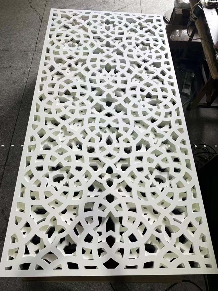 White PVC Carving Panel