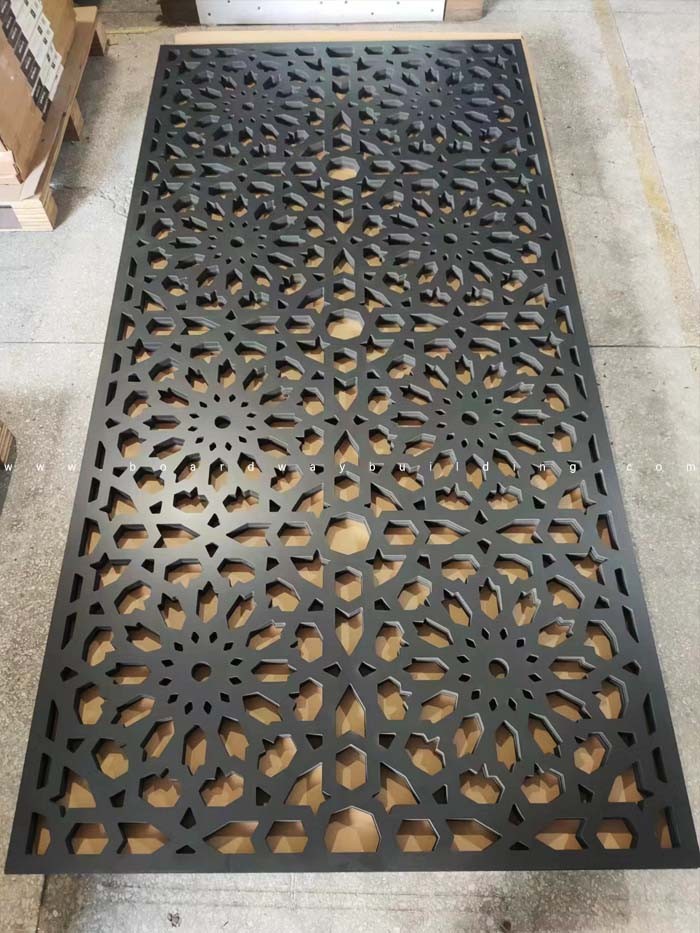 Black PVC Carving Panel