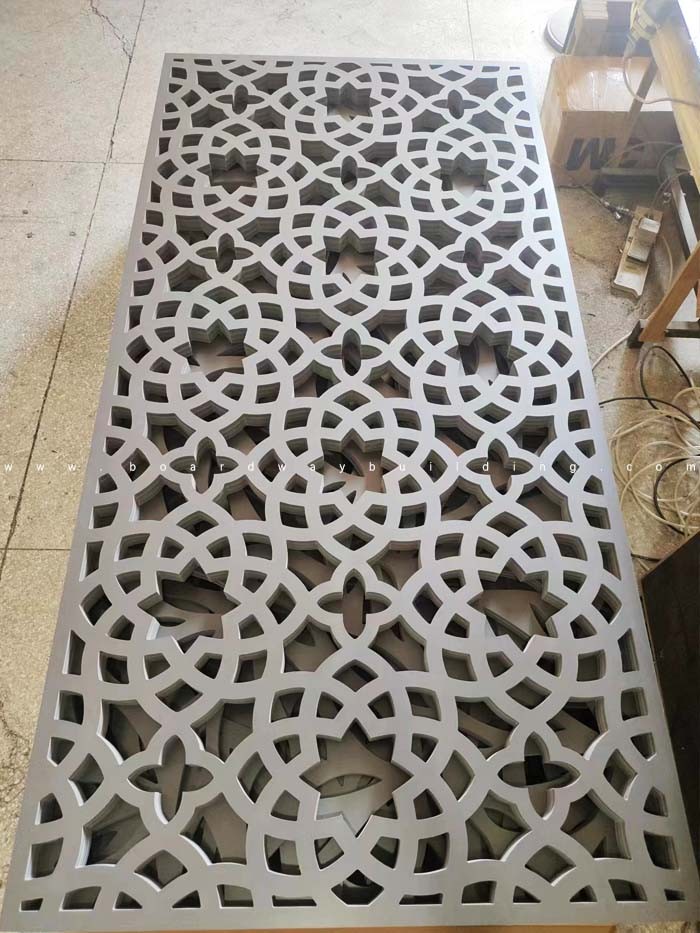 Grey PVC Carving Panel