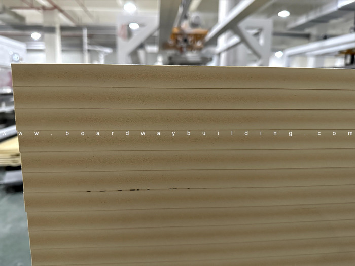 Sectional Core Layer of WPC Foam Board