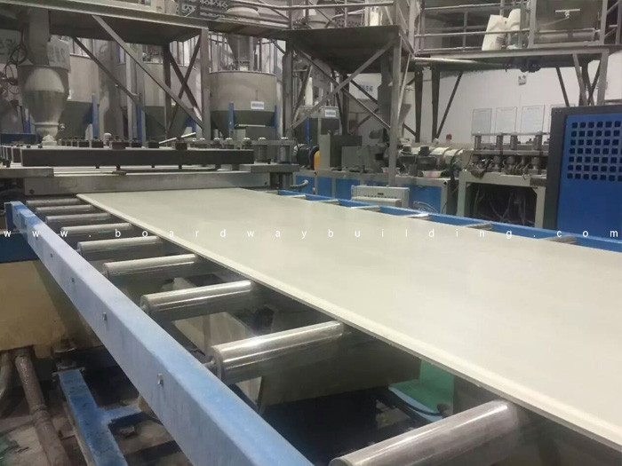 Production of White PVC Formwork