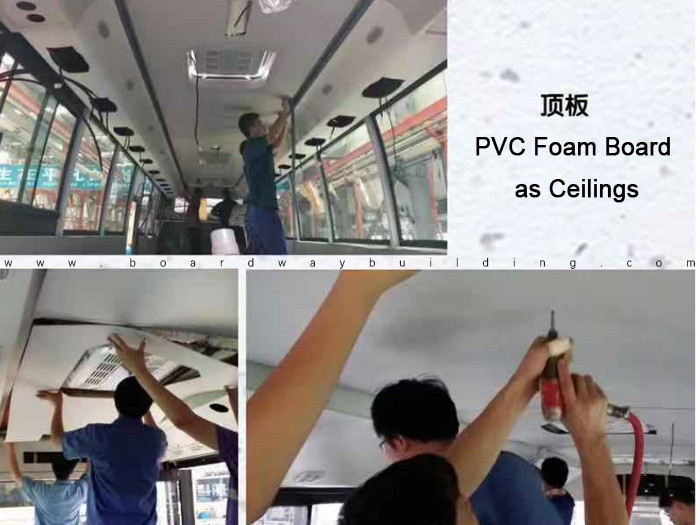 PVC Foam Board as Ceilings