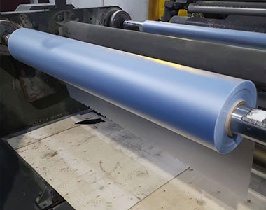 production of transparent PVC rolls