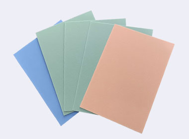 Opaque colored pvc sheet