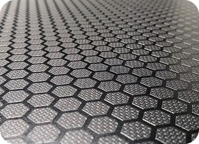 Hexagonal pvc foam board