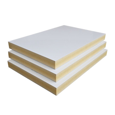 Rigid Glossy Surface WPC Co-extruded Foam Board for Kitchen Cabinet Furniture Panel