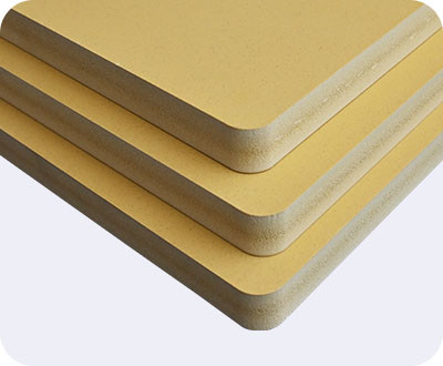 Yellow wood WPC foam board