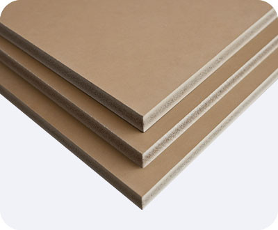 Brown wood WPC foam board